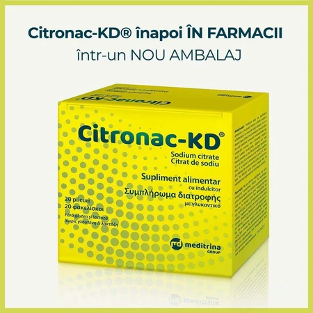 Цитронак-КД, 20 пакетиков, Meditrina Pharmaceuticals: цены и характеристики