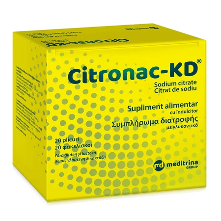 Цитронак-КД, 20 пакетиков, Meditrina Pharmaceuticals: цены и характеристики