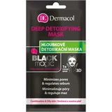 Dermacol Текстильна детокс-маска Black Magic 1×1 шт, детоксикація шкіри