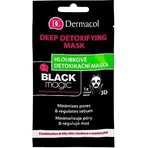Dermacol Текстильная детокс-маска Black Magic 1×1 шт, детоксикация кожи: цены и характеристики