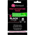 Dermacol Текстильная детокс-маска Black Magic 1×1 шт, детоксикация кожи: цены и характеристики