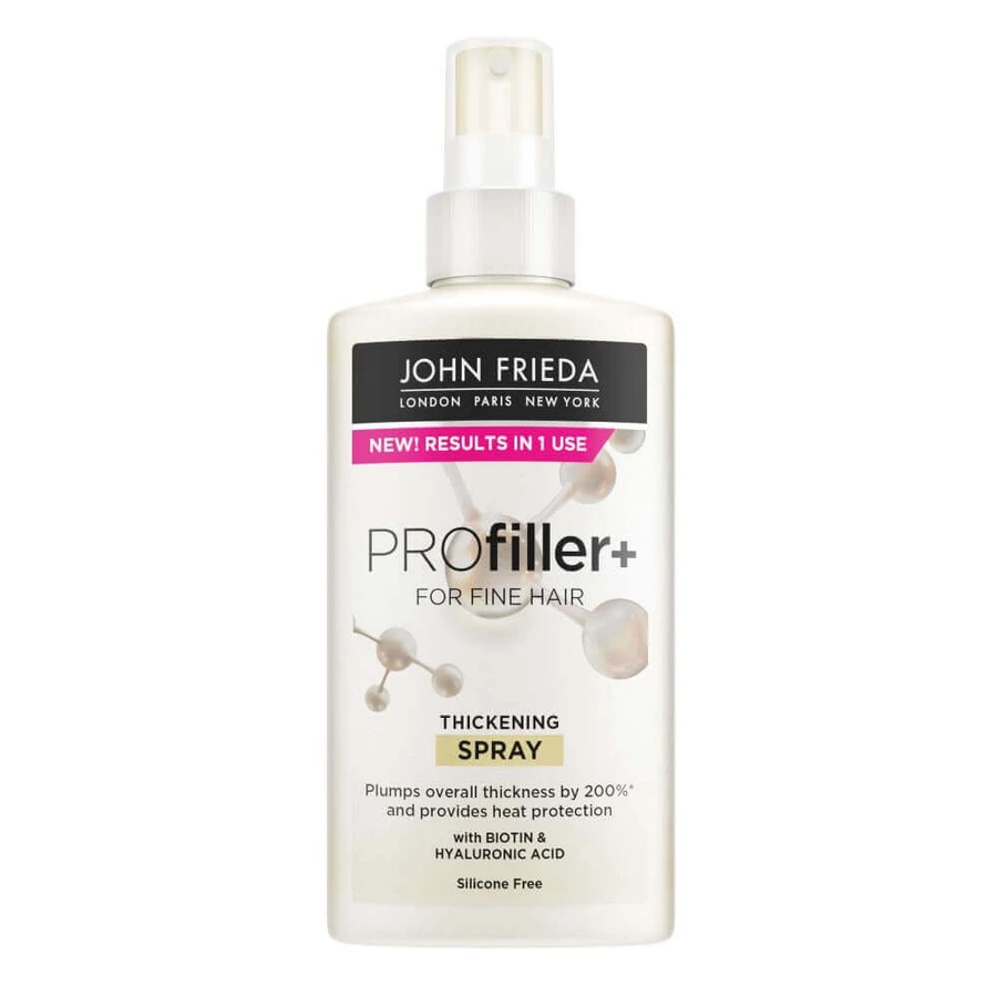 Утолщающий термозащитный спрей для тонких волос ProFiller+, 250 мл, John Frieda: цены и характеристики