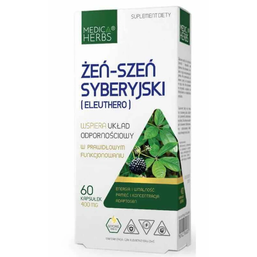Ехіум сибірський (Елеутеро) 400 мг, 60 капсул, Medica Herbs: ціни та характеристики