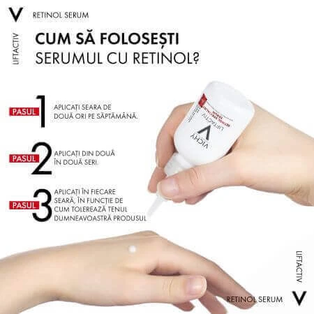 Vichy Liftactiv Specialist Сироватка проти зморшок з ретинолом, 30 мл: ціни та характеристики