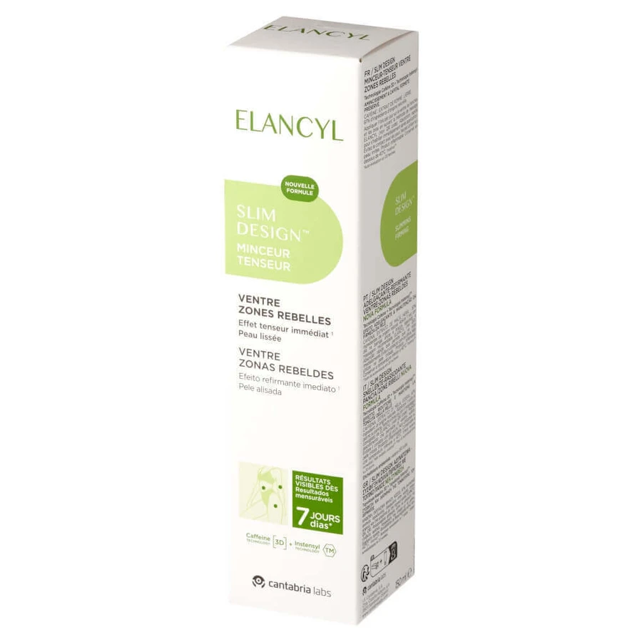 Elancyl Slim Design, засіб для схуднення та підтяжки живота і проблемних зон, 150 мл: ціни та характеристики
