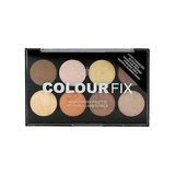 Палітра хайлайтерів Technic Colour Fix - 8 палітр порошкових хайлайтерів