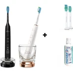 Philips Sonicare 9000 DiamondClean HX9914/57 1+1 2 звукові електричні зубні щітки 1×2 шт, звукова зубна щітка: ціни та характеристики