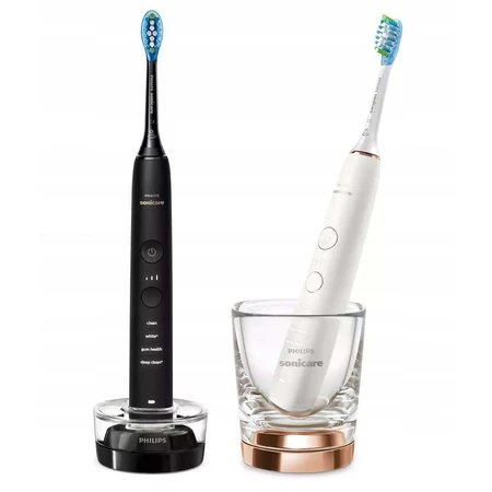 Philips Sonicare 9000 DiamondClean HX9914/57 1+1 2 звукові електричні зубні щітки 1×2 шт, звукова зубна щітка: ціни та характеристики