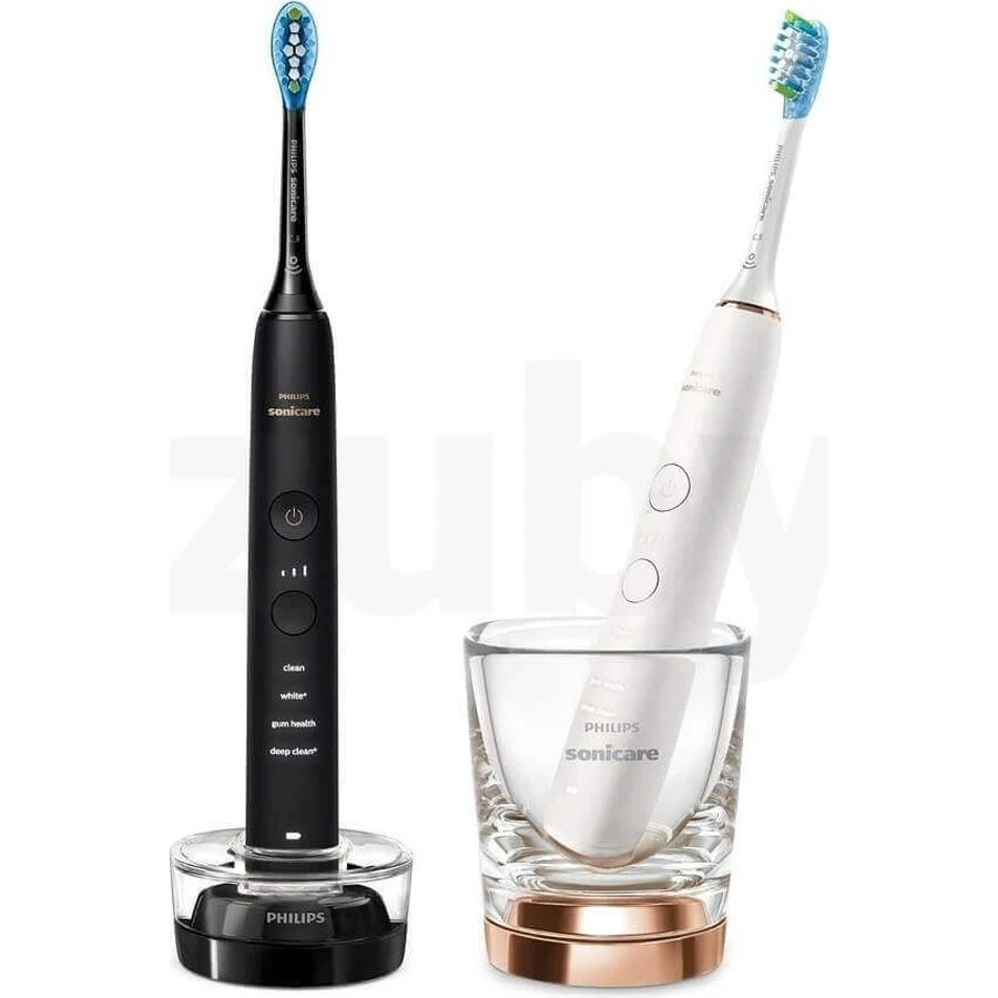 Philips Sonicare 9000 DiamondClean HX9914/57 1+1 2 звукові електричні зубні щітки 1×2 шт, звукова зубна щітка: ціни та характеристики
