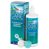 Розчин Menicon Solo-Care Aqua для догляду за контактними лінзами + тримач для лінз, 360 мл