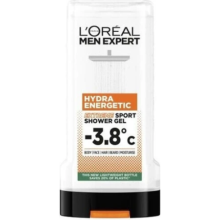L'Oréal Paris Men Expert Hydra Energetic Extreme Sport 1×300 мл, гель для душу: ціни та характеристики