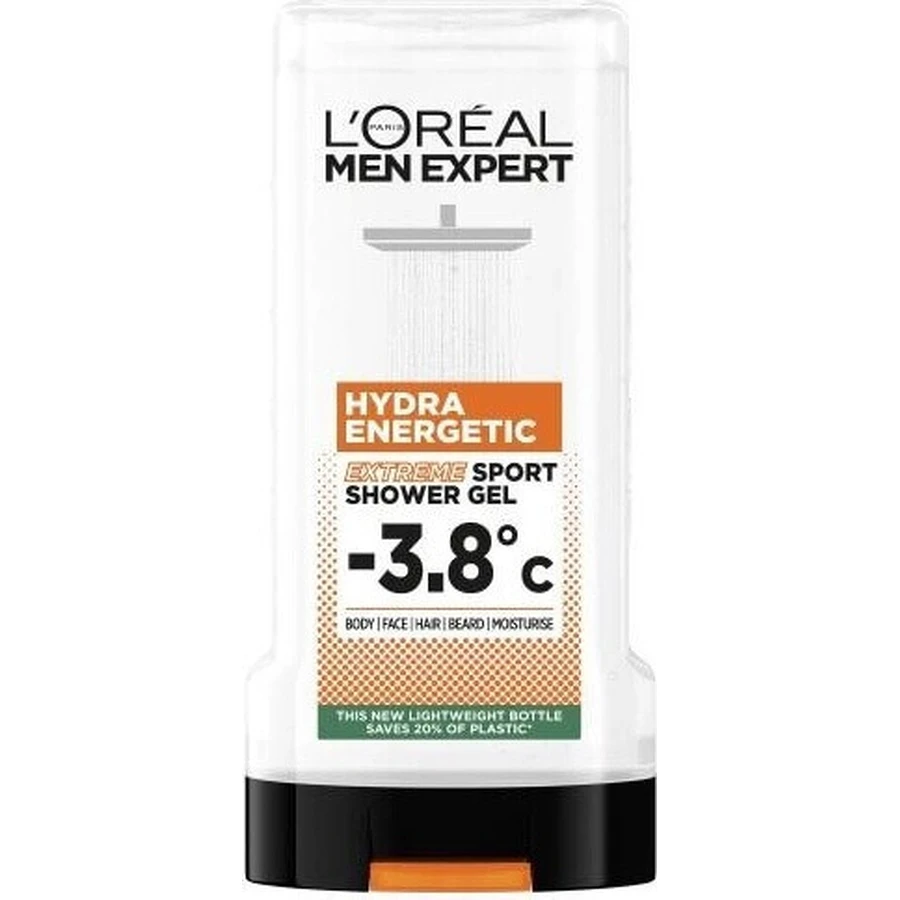 L'Oréal Paris Men Expert Hydra Energetic Extreme Sport 1×300 мл, гель для душу: ціни та характеристики