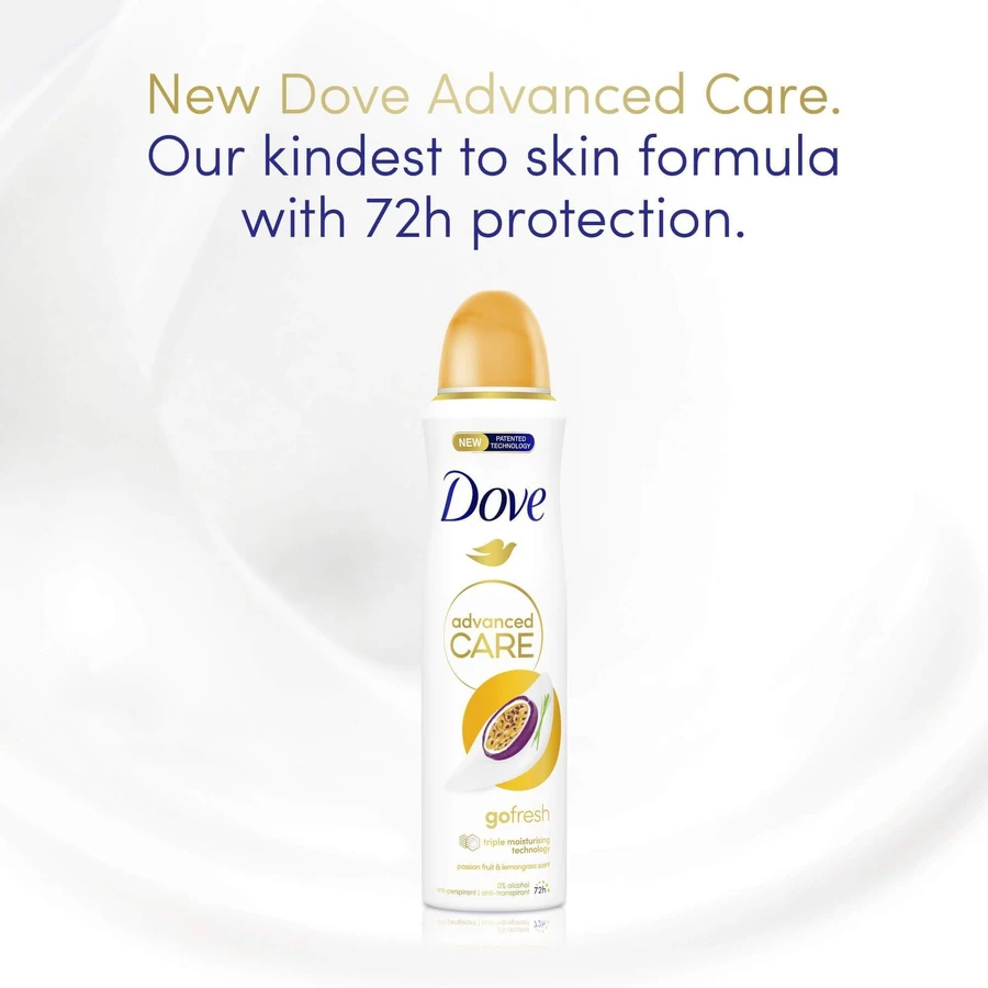 Dove Advanced care Maracuja & Lemongrass антиперспирант-спрей 150 мл: цены и характеристики