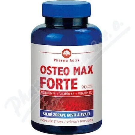Pharma Activ OSTEO MAX FORTE 1×90 таблеток, дієтична добавка: ціни та характеристики