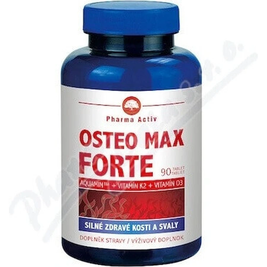 Pharma Activ OSTEO MAX FORTE 1×90 таблеток, дієтична добавка: ціни та характеристики