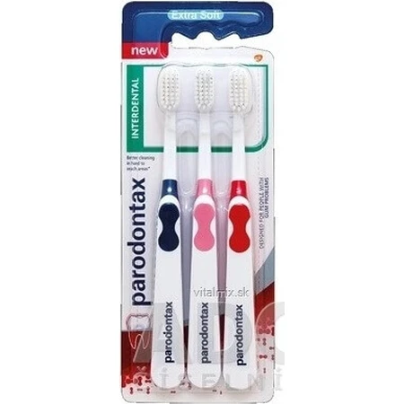 Parodontax Interdental Triopack Extra Soft 1×3 шт, зубна щітка: ціни та характеристики