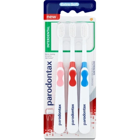 Parodontax Interdental Triopack Extra Soft 1×3 шт, зубна щітка: ціни та характеристики
