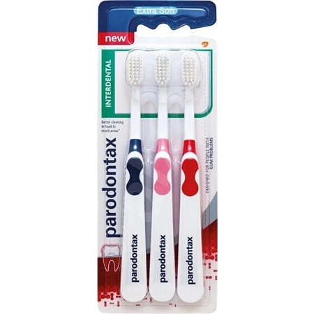 Parodontax Interdental Triopack Extra Soft 1×3 шт, зубна щітка: ціни та характеристики