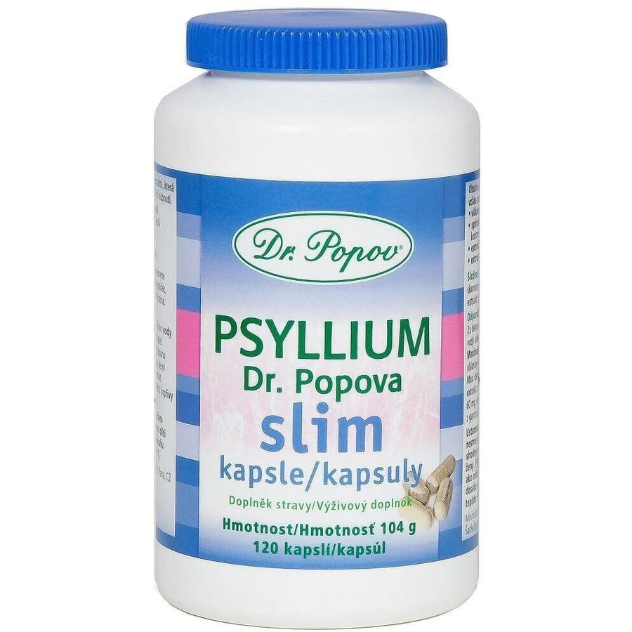 Dr.Popov Psyllium Slim 120 капсул: цены и характеристики