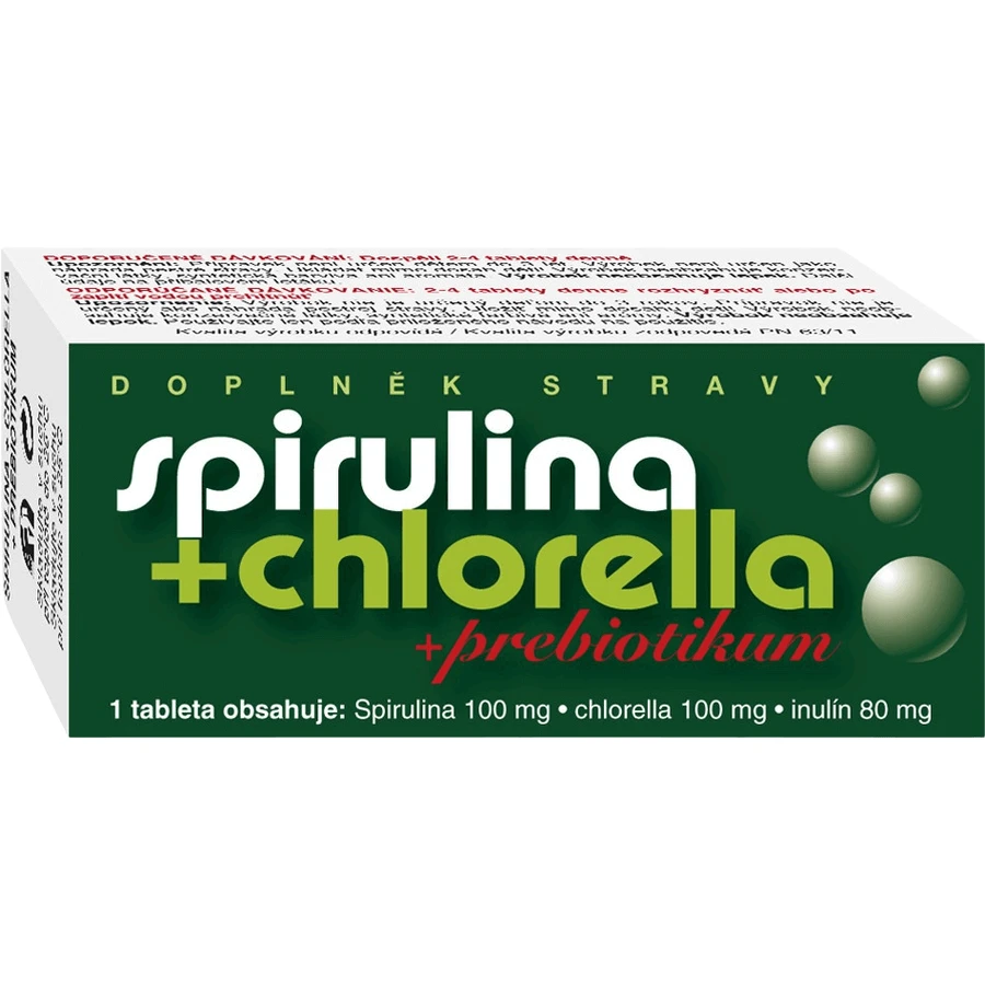 Naturvita СПІРУЛІНА + ХЛОРЕЛЛА + інулін 90 таблеток: ціни та характеристики