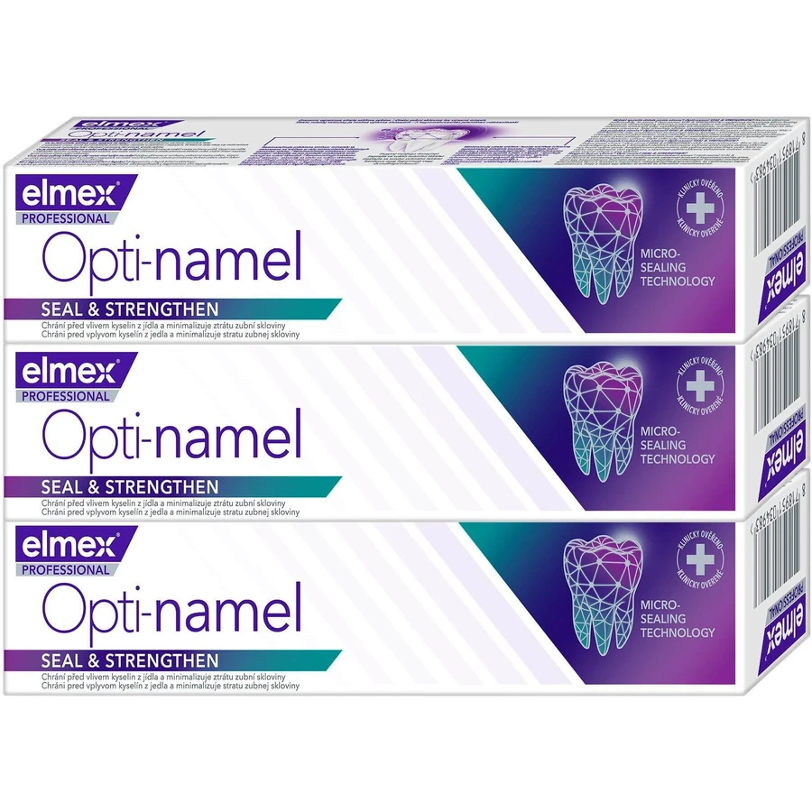 Elmex Opti-Namel Professional зубная паста 3 x 75 мл: цены и характеристики