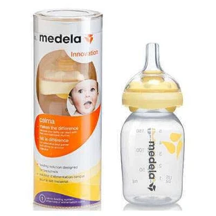 Бутылочка из полипропилена с соской Calma, 150 мл, Medela