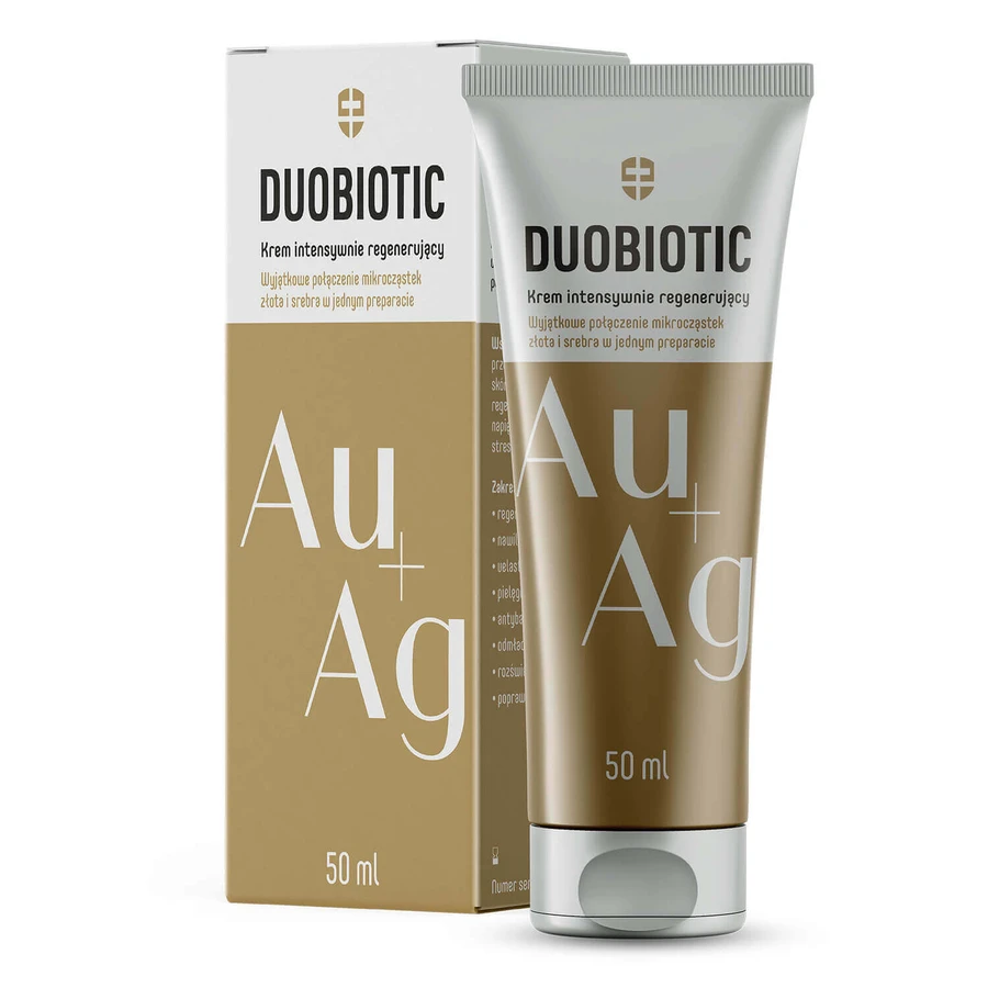 Интенсивный восстанавливающий крем Duobiotic Au+Ag, 50 мл: цены и характеристики