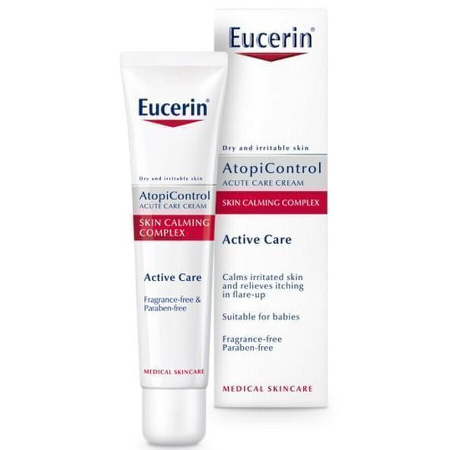 Крем для лица Eucerin Успокаивающий для атопической кожи, 40 мл: цены и характеристики