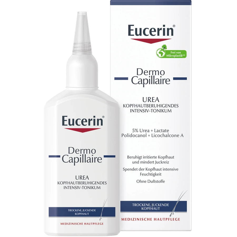 Eucerin концентрат заспокійливий для сухої та подразненої шкіри голови 100 мл: ціни та характеристики
