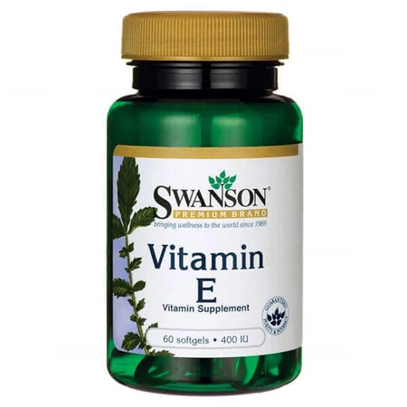 Swanson E, витамин E 400 МЕ, 60 капсул E: цены и характеристики