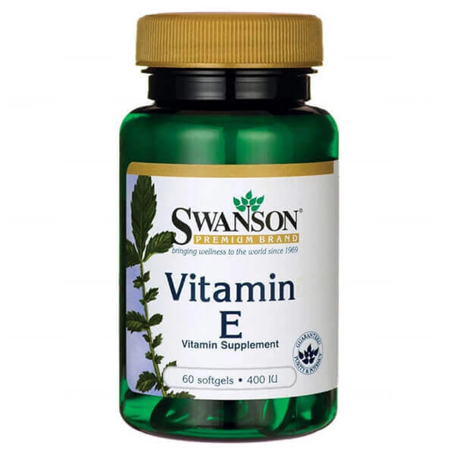 Swanson E, витамин E 400 МЕ, 60 капсул E: цены и характеристики
