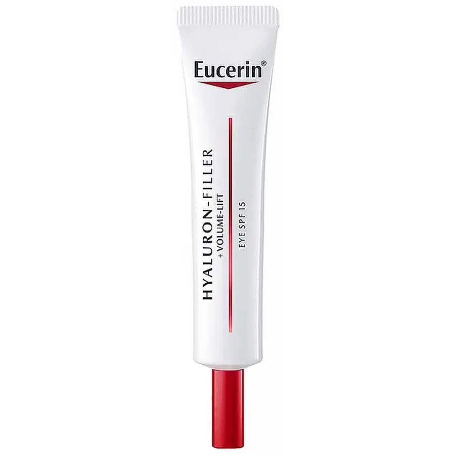 Крем з ліфтинг-ефектом Eucerin Hyaluron-Filler+Volume-Lift SPF 15 для відновлення контуру навколо очей 15 мл: ціни та характеристики