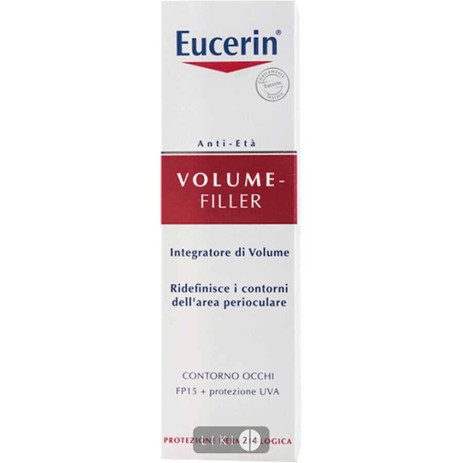 Крем для відновлення контурів шкіри навколо очей Eucerin Volume Filler 15 мл: ціни та характеристики