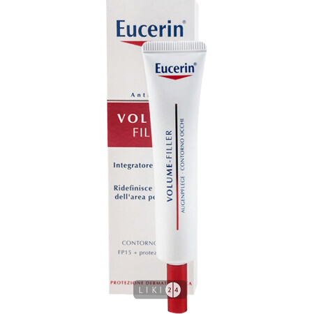Крем для восстановления контуров кожи вокруг глаз Eucerin Volume Filler 15 мл