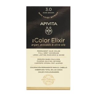 Фарба для волосся My Colour Elixir, відтінок 3.0, Apivita