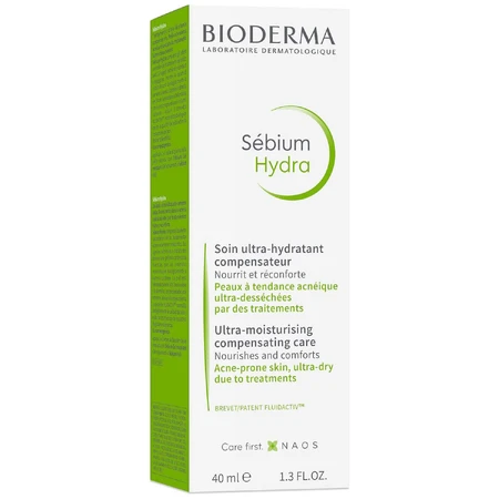 Bioderma Sebium Hydra, увлажняющий крем для жирной кожи, 40 мл: цены и характеристики