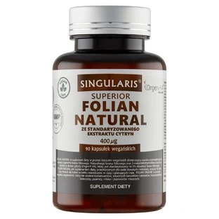 Singularis Superior Organic Folate 400мкг 90 веганських капсул