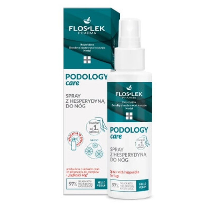 Flos-Lek Pharma Podology Care el для ніг зволожуючий з гесперидином, 80 г: ціни та характеристики