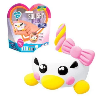 Набір пластиліну для ліплення Lovin'do Air Clay Squishy Hero, +3 роки, Teensy-Weensy, Okto