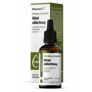 Экстракты в каплях Дыхательная система 30 мл Pharmovit Clean Label