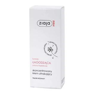 Ziaja Med, Kuracja agodzca, Skoncentrowany Krem ultra kojcy, trdzik róowaty, 50ml`.