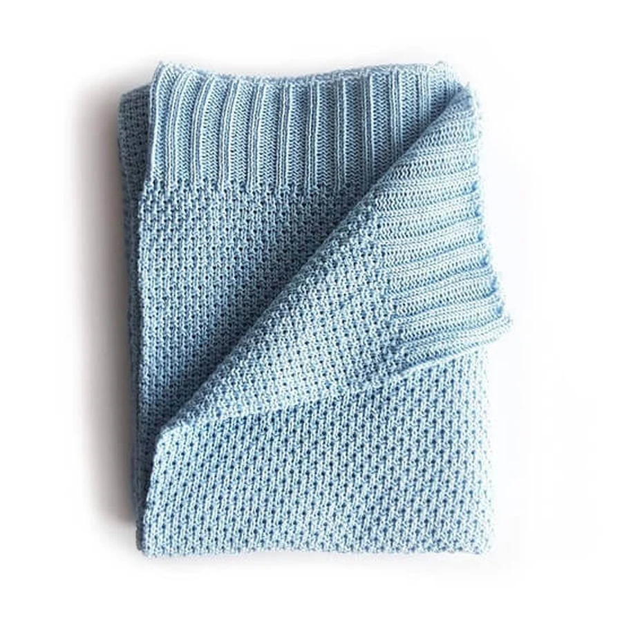 Одеяло трикотажное хлопковое Мох, 80х100 см, Cielo, Tuxi Brands: цены и характеристики