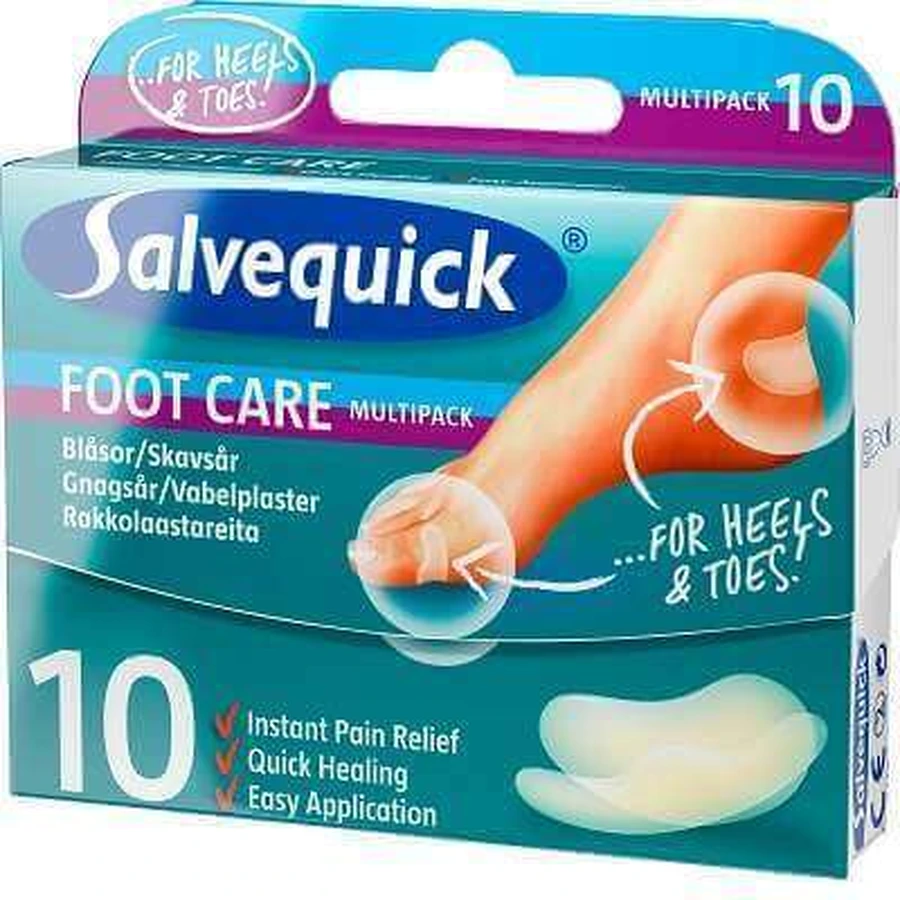 Пластырь Salvequick гидроколлоидный, 10 шт.: цены и характеристики