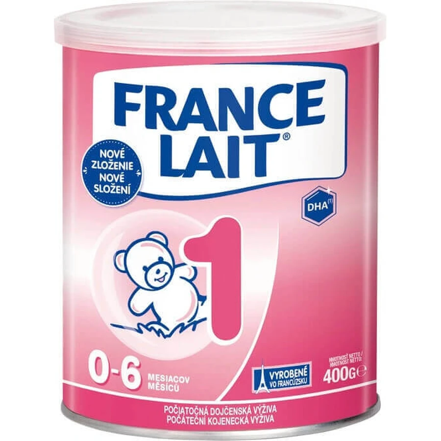 France Lait 1 poiaton молочная смесь с 0-6 месяцев 1×400 г, молочная смесь, с рождения: цены и характеристики