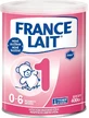 France Lait 1 poiaton молочная смесь с 0-6 месяцев 1×400 г, молочная смесь, с рождения