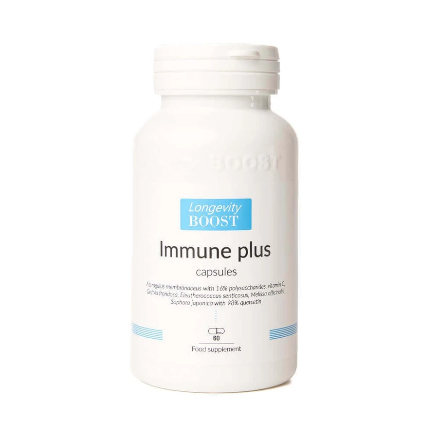 Імунітет плюс, 60 капсул, довголіття Boost: ціни та характеристики