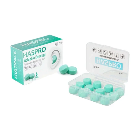 Беруші Haspro, формовані, м'які, 12 штук: ціни та характеристики