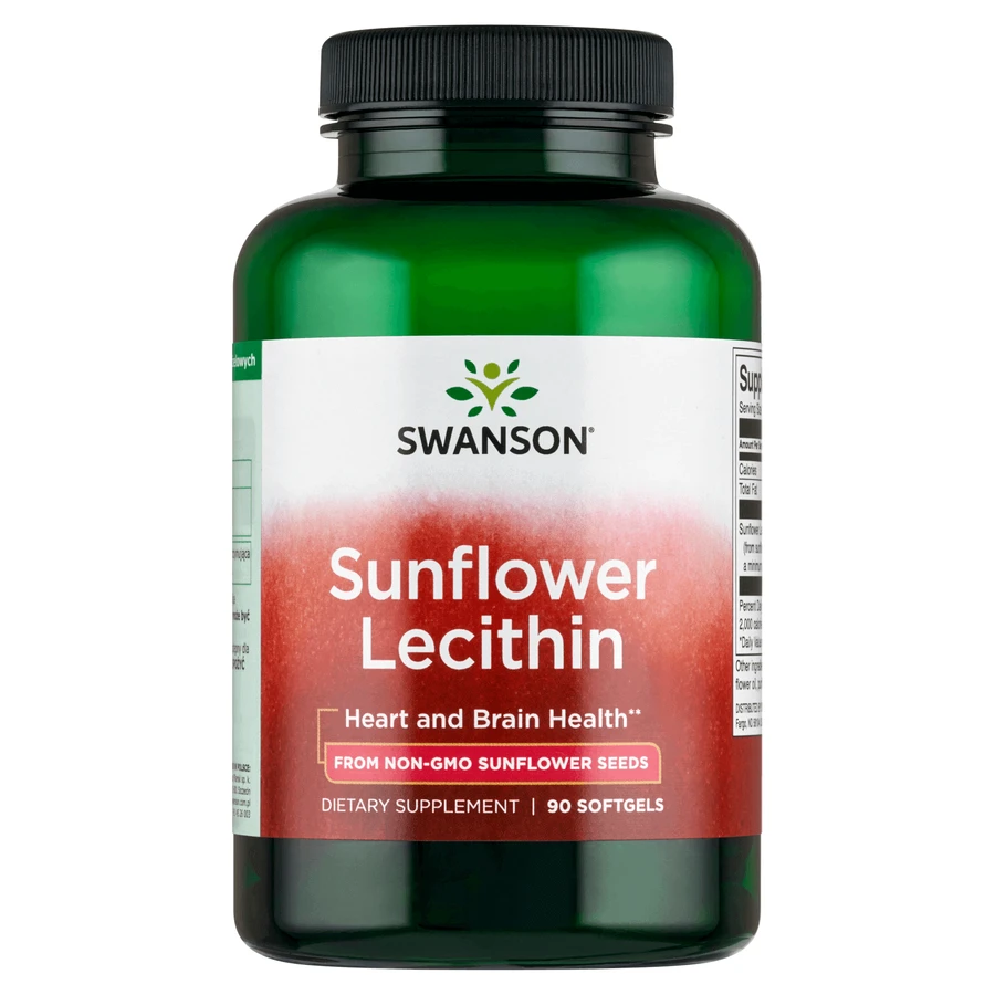 Swanson, Sunflower Lecithin, лецитин подсолнечника 1200 мг, 90 капсул: цены и характеристики