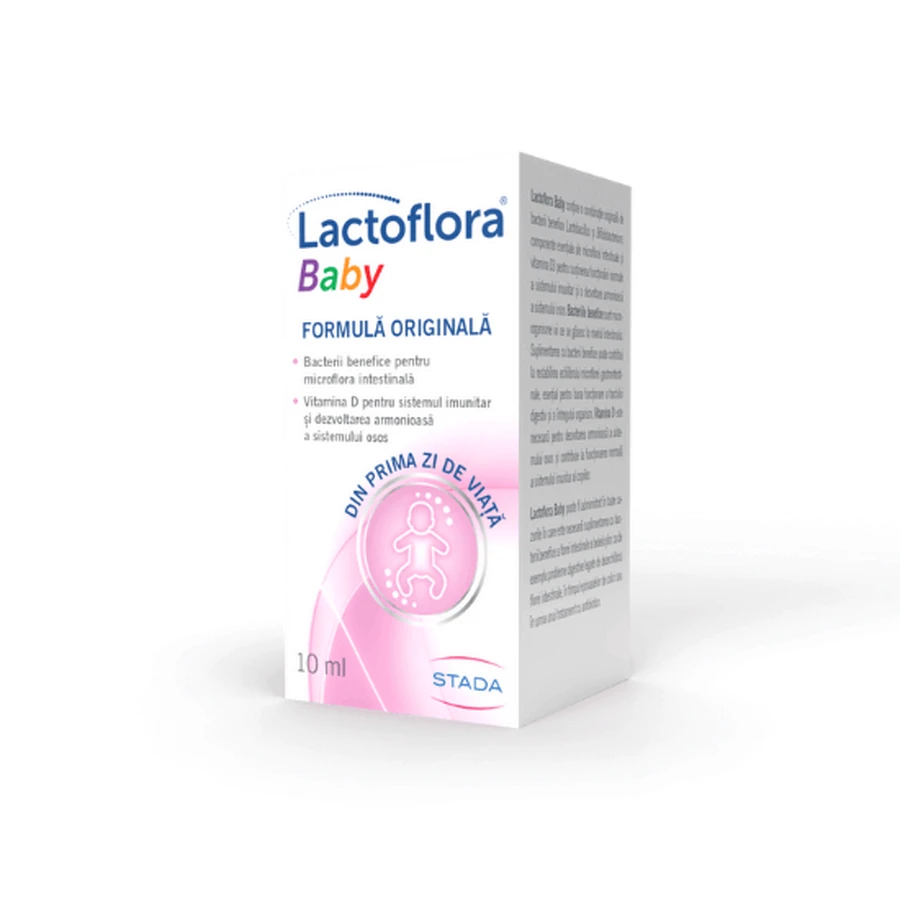 Lactoflora Picaturi Baby, 10 мл, Stada: ціни та характеристики