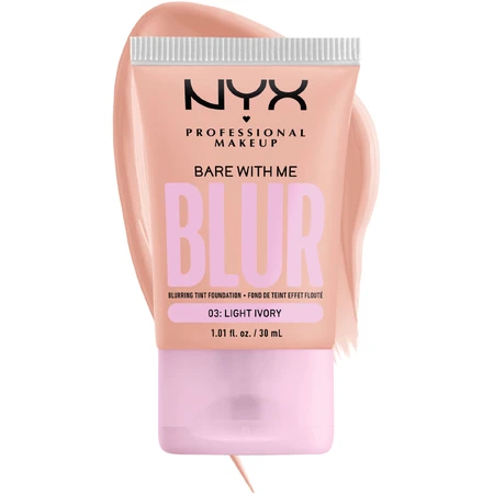NYX Professional Makeup Bare With Me Blur Make-Up - 3 Light Ivory 30 мл: цены и характеристики